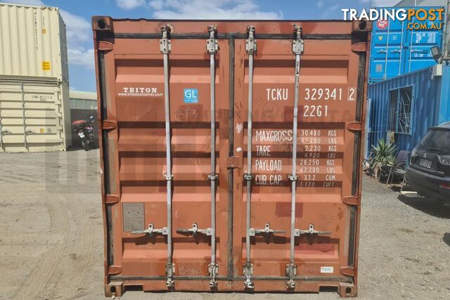 20' STANDARD HEIGHT SHIPPING CONTAINER - in Brisbane