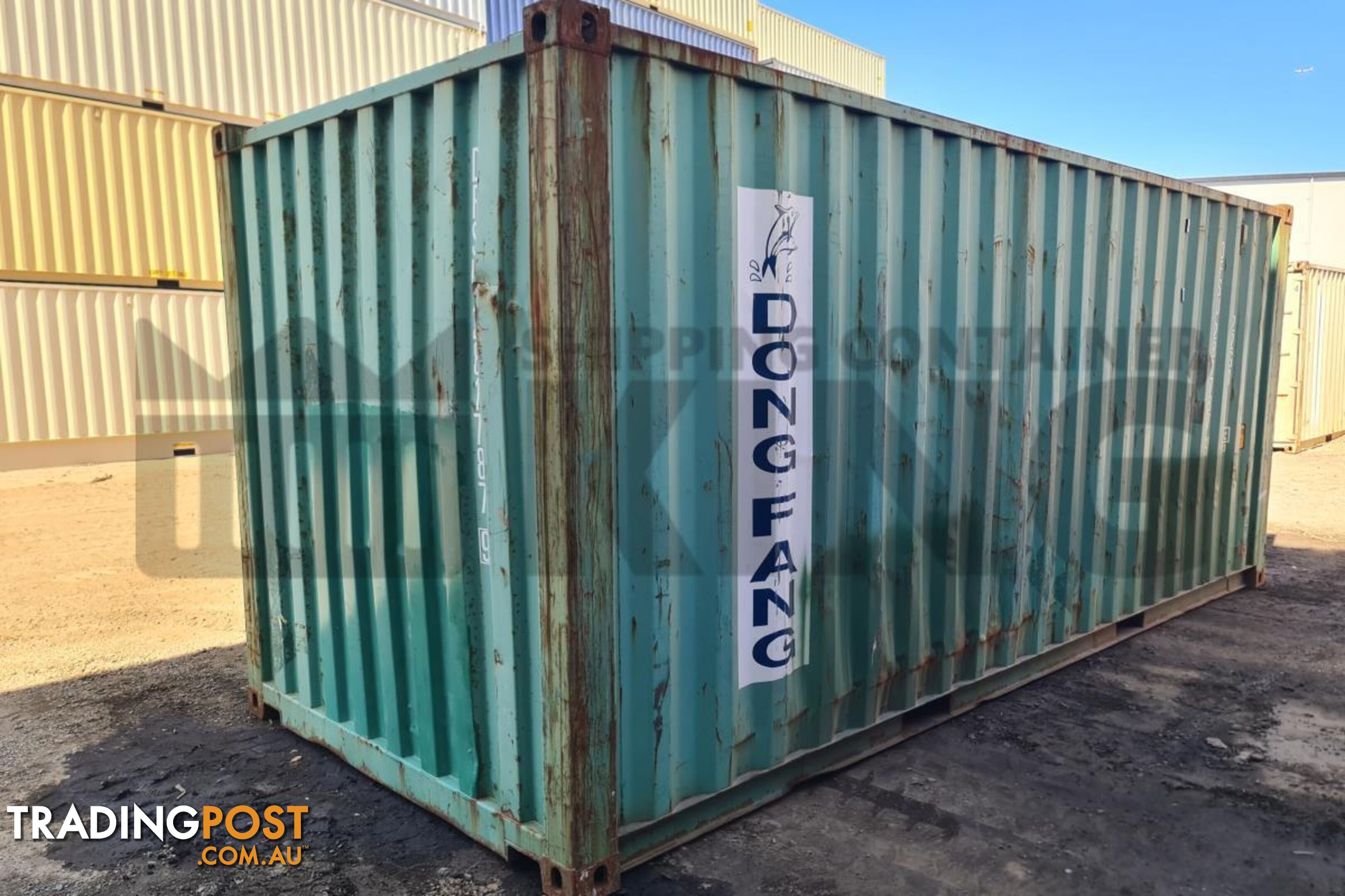 20' STANDARD HEIGHT SHIPPING CONTAINER - in Brisbane