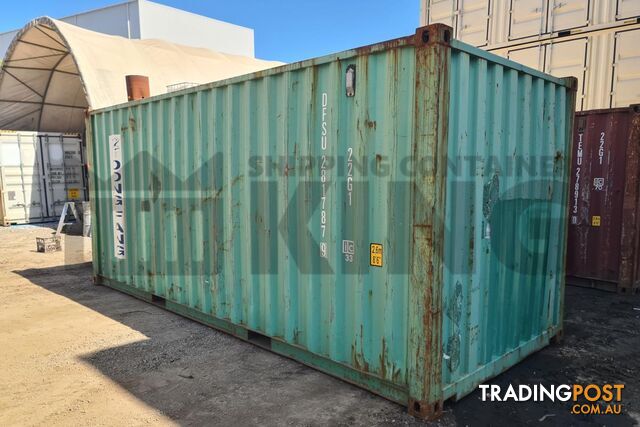 20' STANDARD HEIGHT SHIPPING CONTAINER - in Brisbane