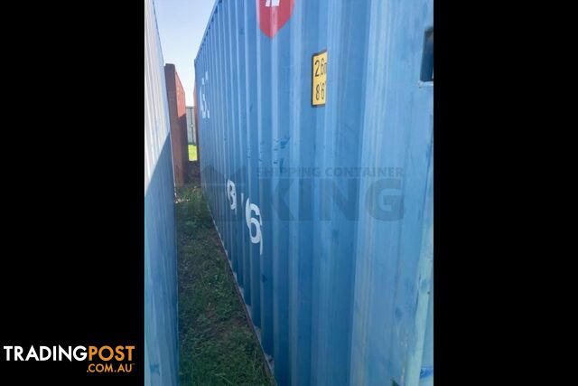 20' STANDARD HEIGHT SHIPPING CONTAINER - in Chinchilla