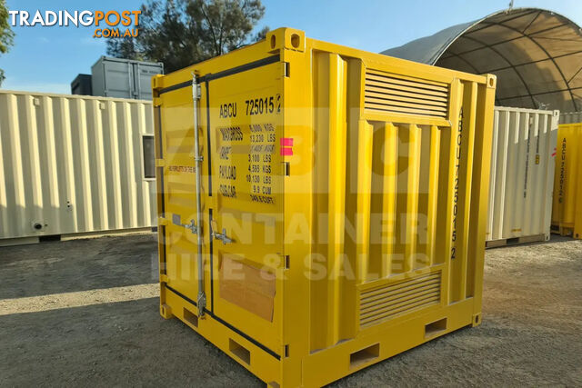 8' DANGEROUS GOODS SHIPPING CONTAINER (4 CORNER POST)