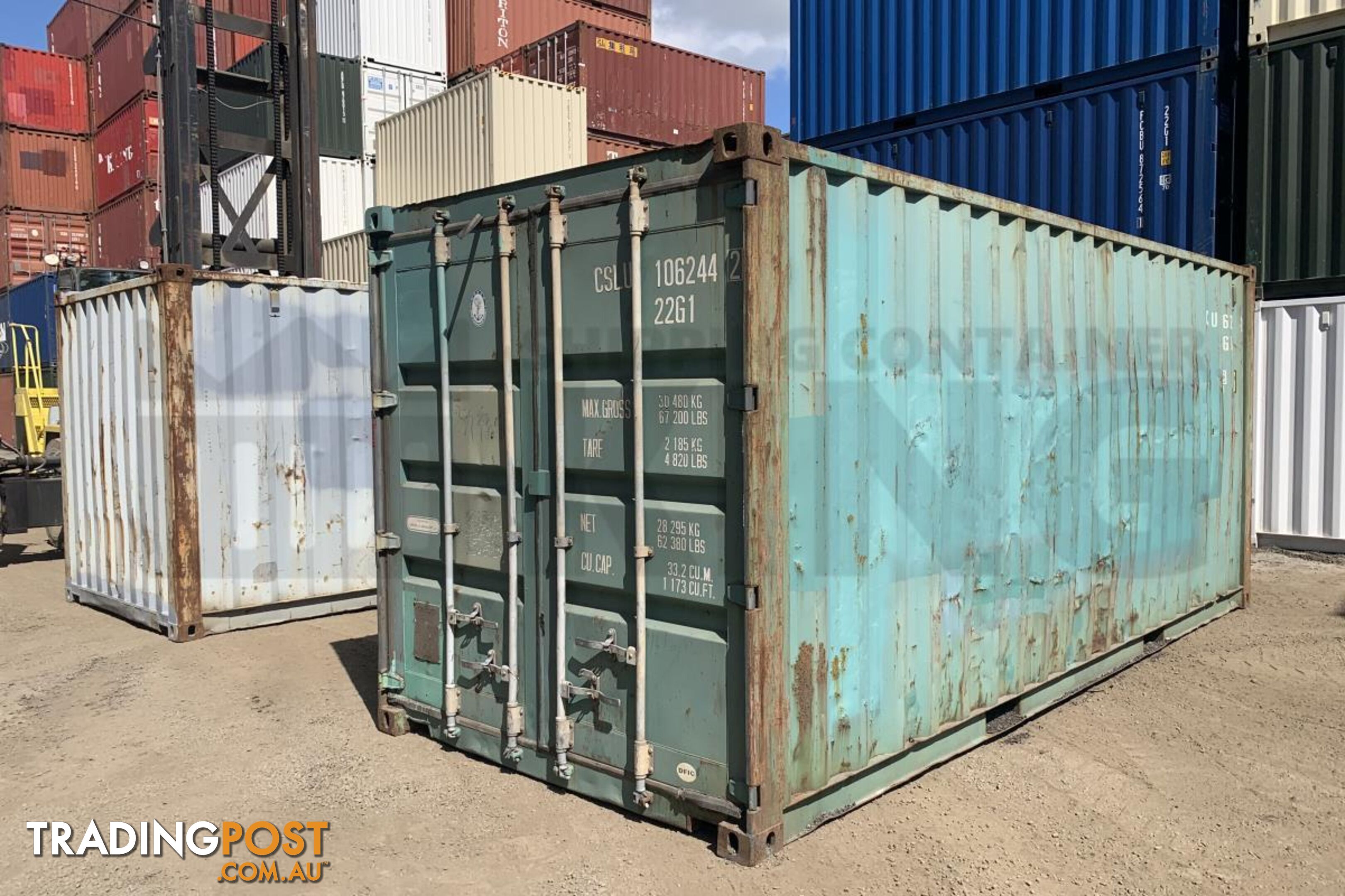 20' STANDARD HEIGHT SHIPPING CONTAINER (AS-IS CONDITION) - in Brisbane