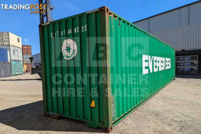 40' HIGH CUBE SHIPPING CONTAINER - photo 4 of 12