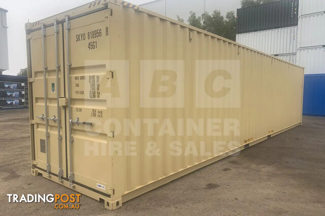 40' HIGH CUBE SHIPPING CONTAINER