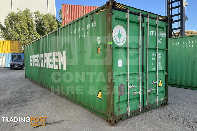 40' HIGH CUBE SHIPPING CONTAINER - photo 3 of 11