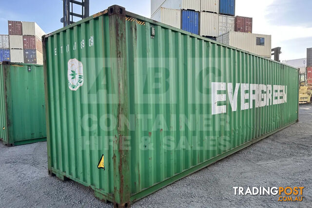 40' HIGH CUBE SHIPPING CONTAINER - photo 4 of 11