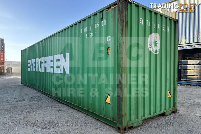 40' HIGH CUBE SHIPPING CONTAINER - photo 5 of 11