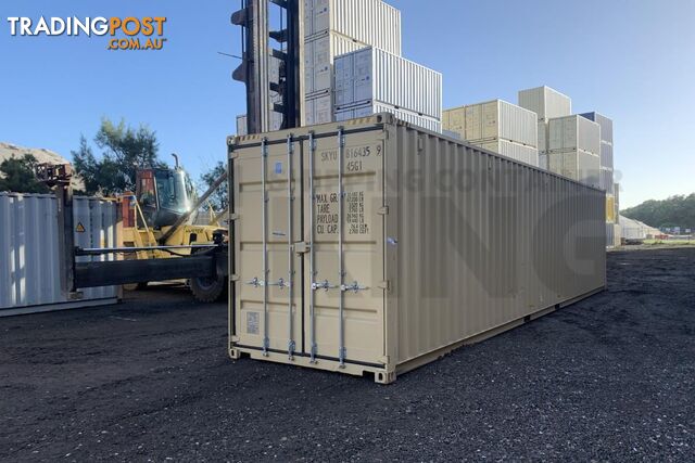 40' HIGH CUBE SHIPPING CONTAINER - in Toowoomba
