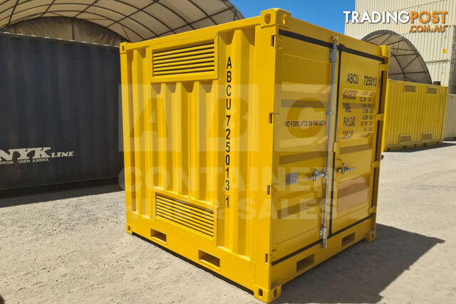 8' DANGEROUS GOODS SHIPPING CONTAINER (4 CORNER POST)