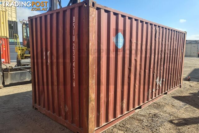 20' STANDARD HEIGHT SHIPPING CONTAINER - in Brisbane