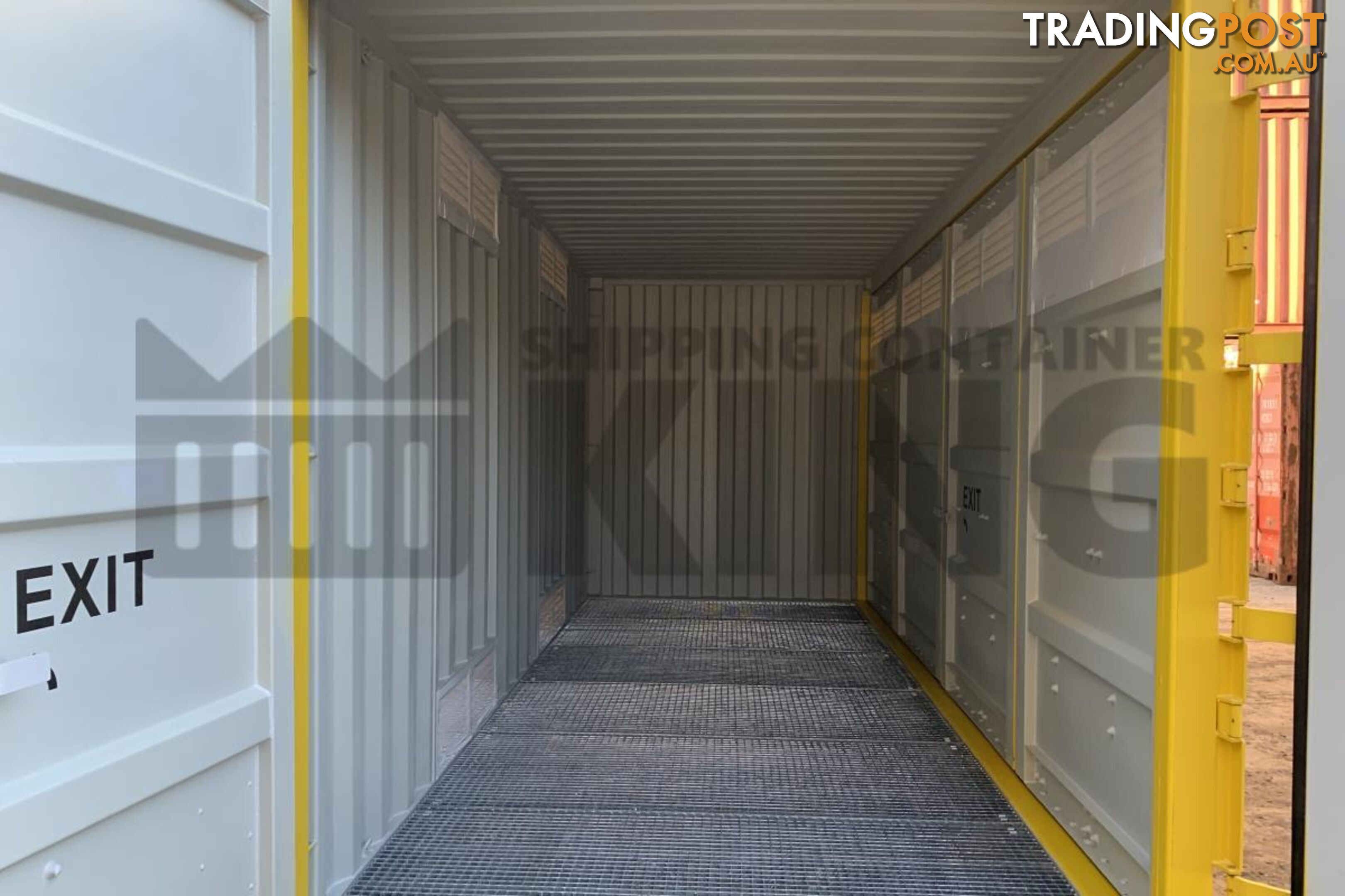 20' HIGH CUBE SIDE OPENING DANGEROUS GOODS SHIPPING CONTAINER - in Brisbane