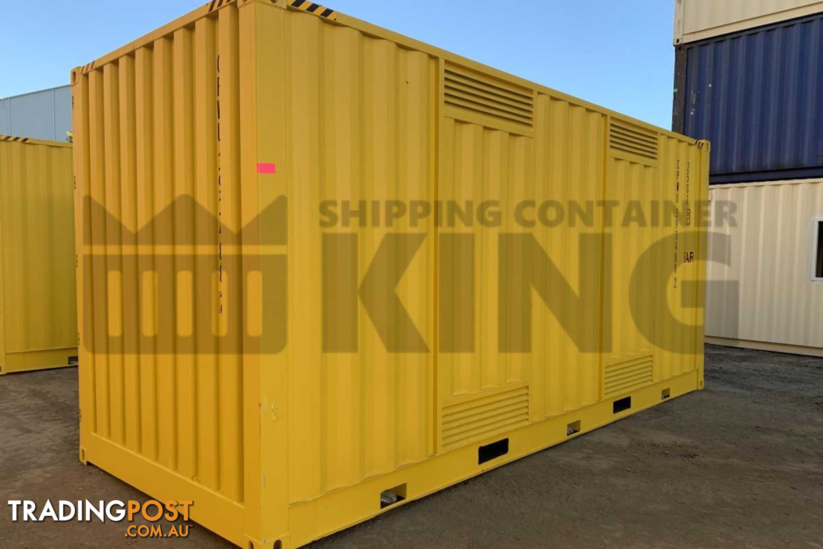 20' HIGH CUBE SIDE OPENING DANGEROUS GOODS SHIPPING CONTAINER - in Brisbane