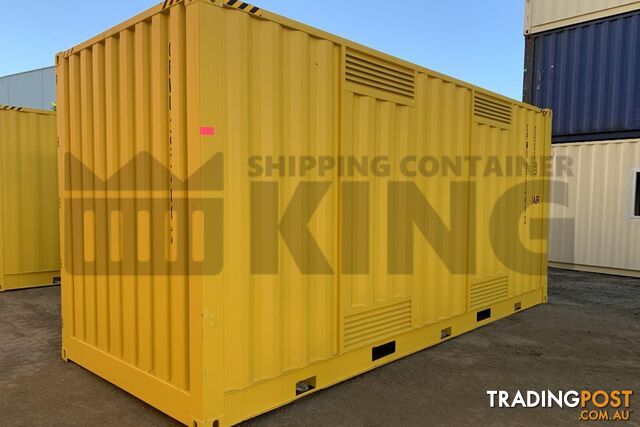 20' HIGH CUBE SIDE OPENING DANGEROUS GOODS SHIPPING CONTAINER - in Brisbane