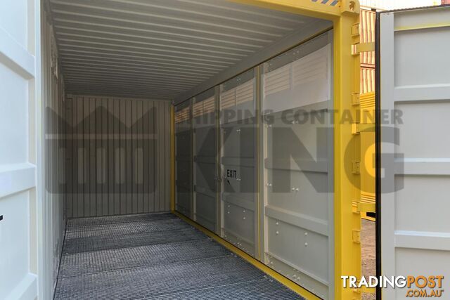 20' HIGH CUBE SIDE OPENING DANGEROUS GOODS SHIPPING CONTAINER - in Brisbane