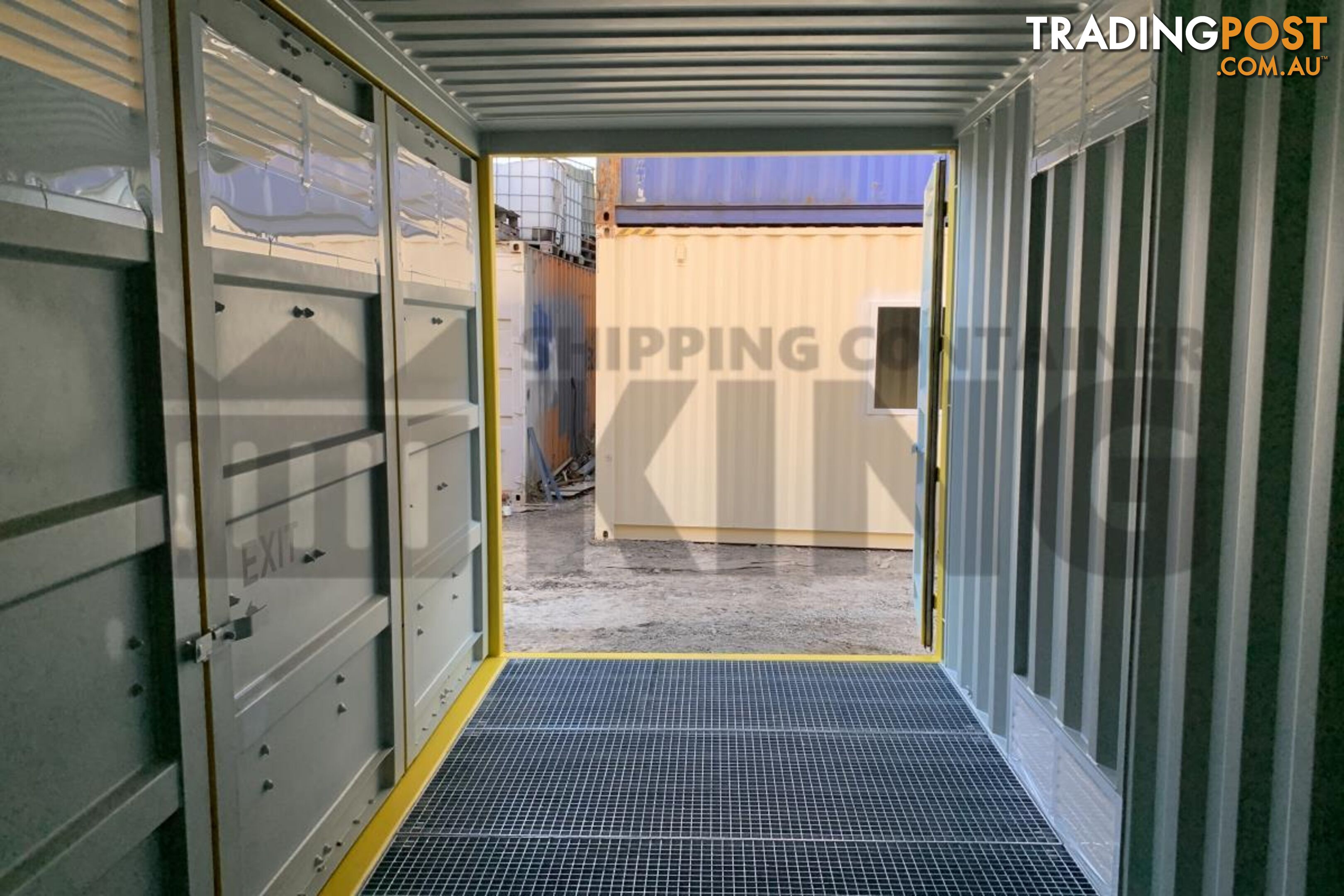 20' HIGH CUBE SIDE OPENING DANGEROUS GOODS SHIPPING CONTAINER - in Brisbane