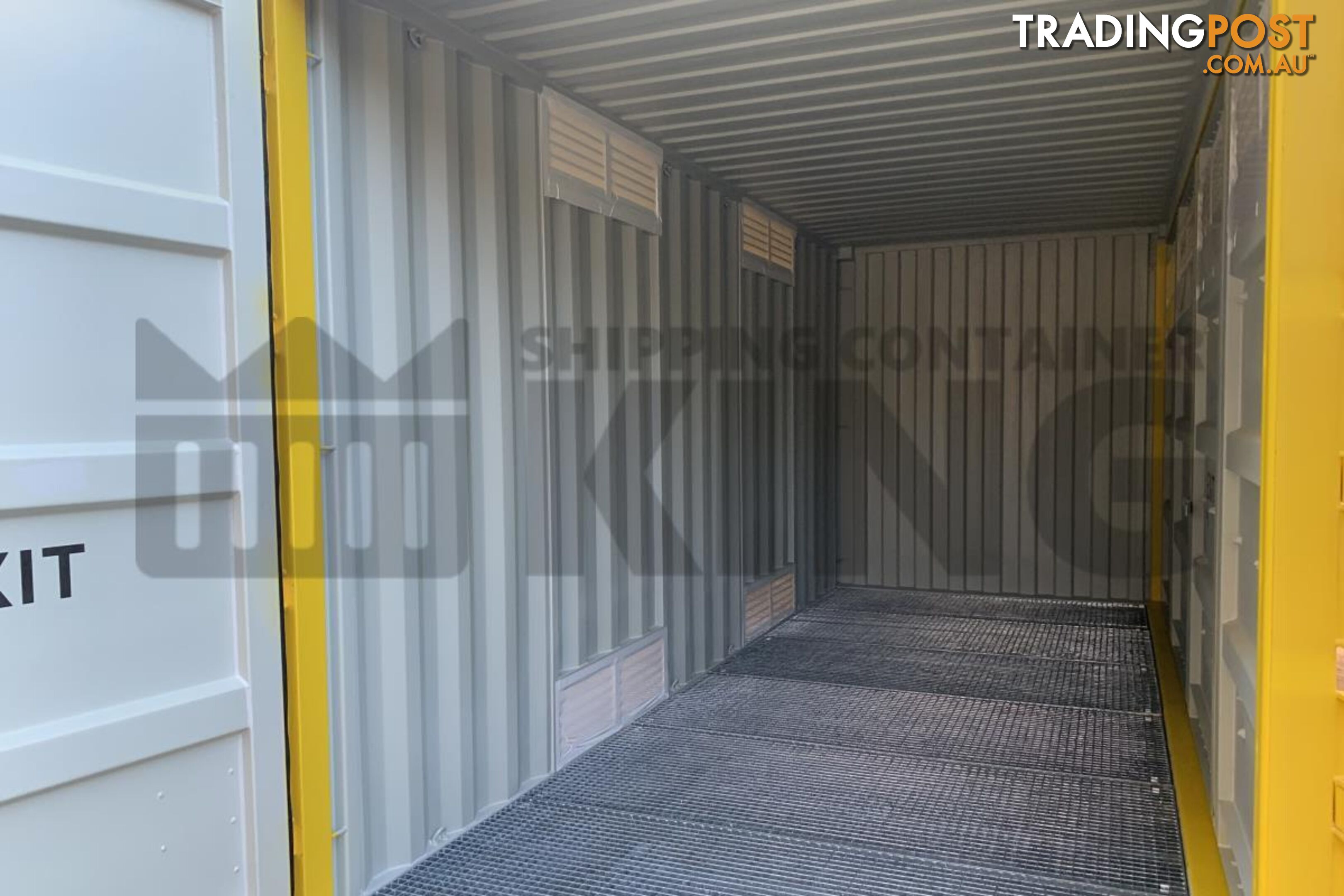 20' HIGH CUBE SIDE OPENING DANGEROUS GOODS SHIPPING CONTAINER - in Brisbane