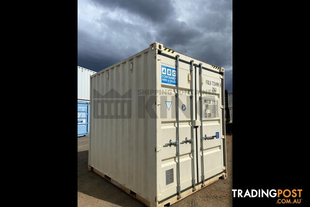 10' HIGH CUBE SHIPPING CONTAINER (CONTAINER DOOR END) - in Toowoomba