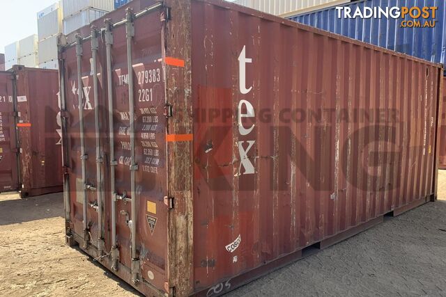 20' STANDARD HEIGHT SHIPPING CONTAINER - in Brisbane