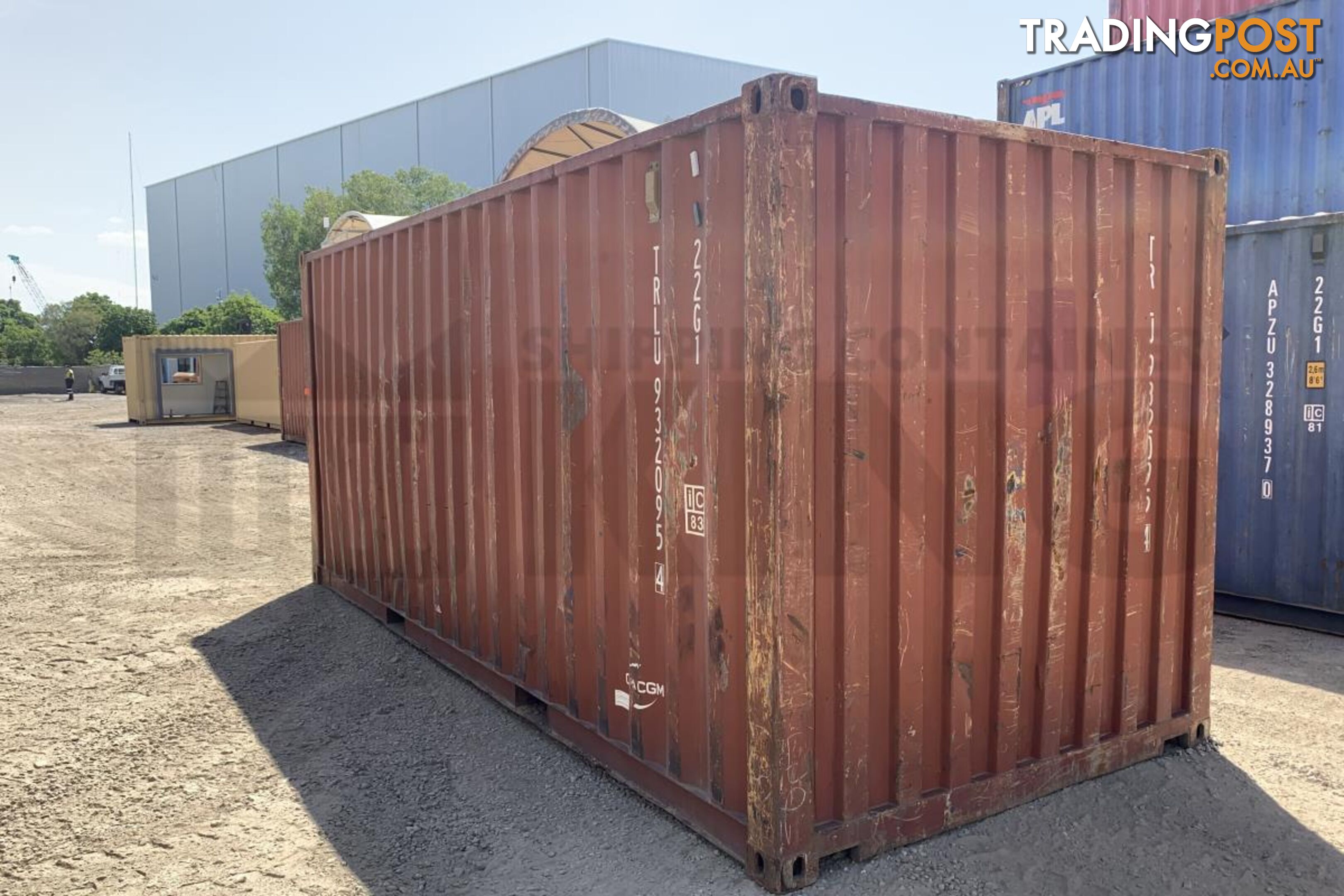 20' STANDARD HEIGHT SHIPPING CONTAINER - in Brisbane