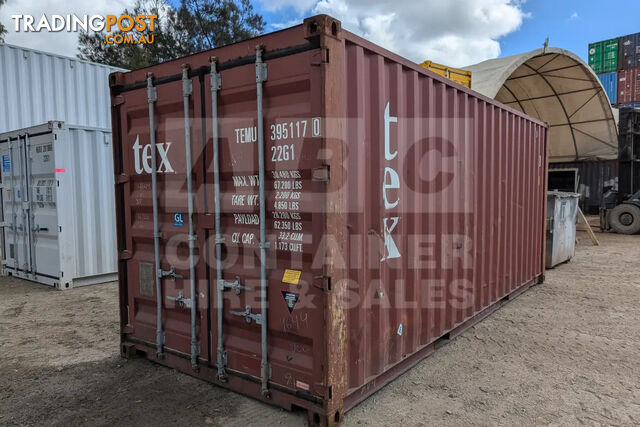 20' STANDARD HEIGHT SHIPPING CONTAINER