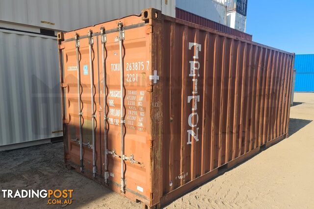 20' STANDARD HEIGHT SHIPPING CONTAINER - in Millmerran