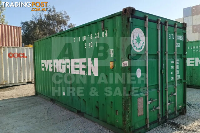 20' STANDARD HEIGHT SHIPPING CONTAINER - photo 1 of 10