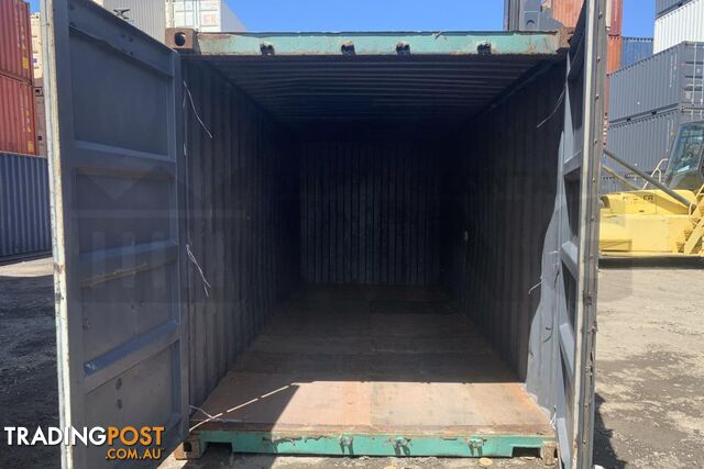 20' STANDARD HEIGHT SHIPPING CONTAINER (AS-IS CONDITION) - in Lismore