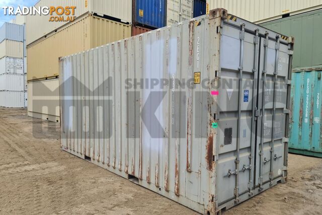 20' HIGH CUBE SHIPPING CONTAINER (WITH TIE RAILS) - in Brisbane