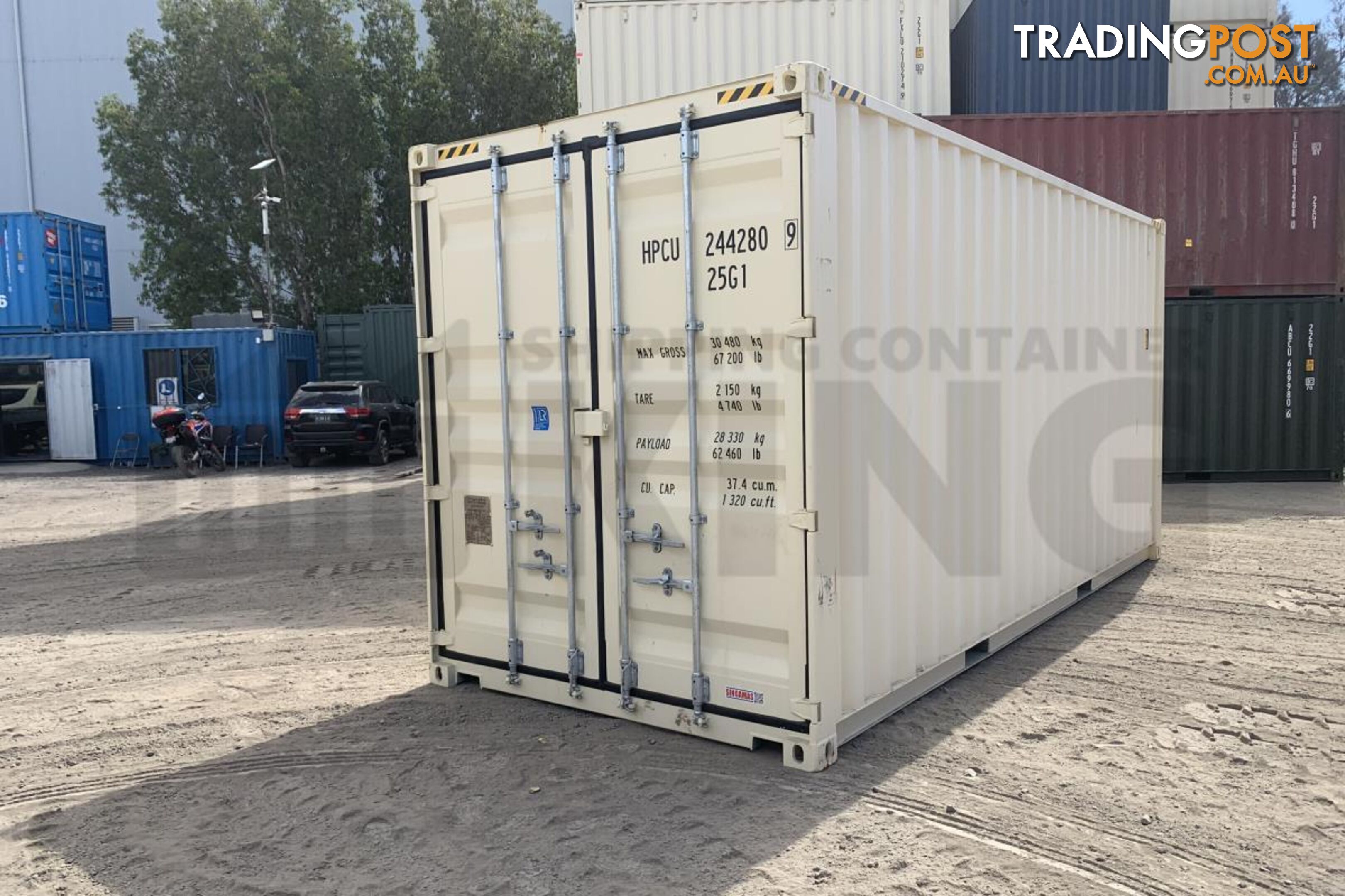 20' HIGH CUBE SHIPPING CONTAINER - in Rockhampton