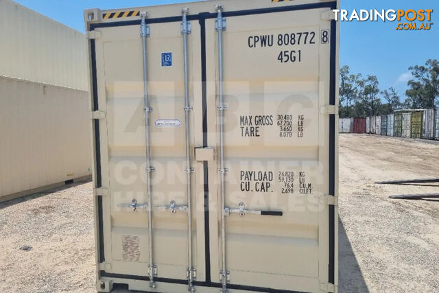 40' HIGH CUBE SHIPPING CONTAINER