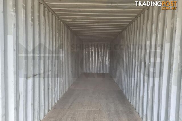 40' HIGH CUBE SHIPPING CONTAINER - in Emerald