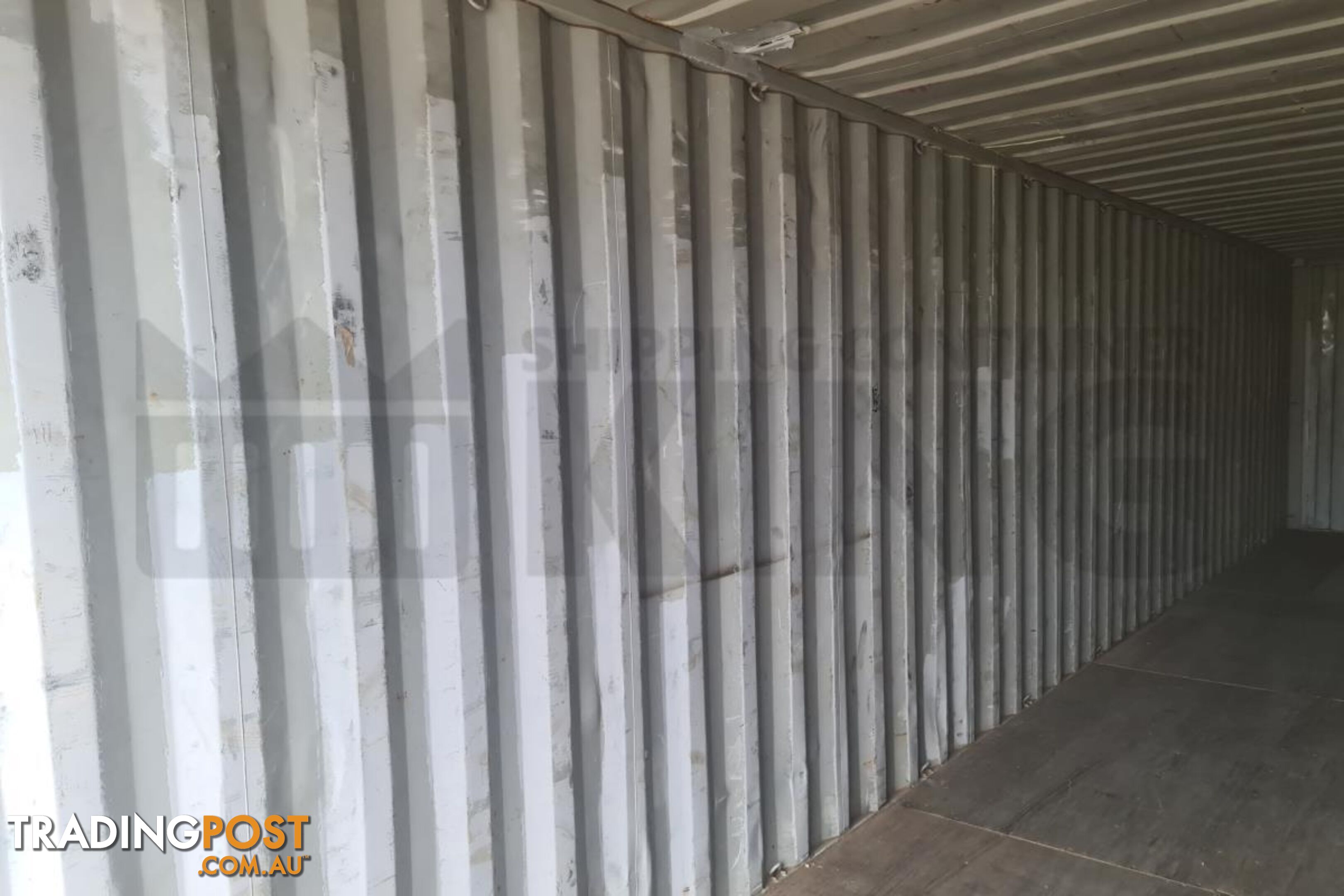 40' HIGH CUBE SHIPPING CONTAINER - in Emerald