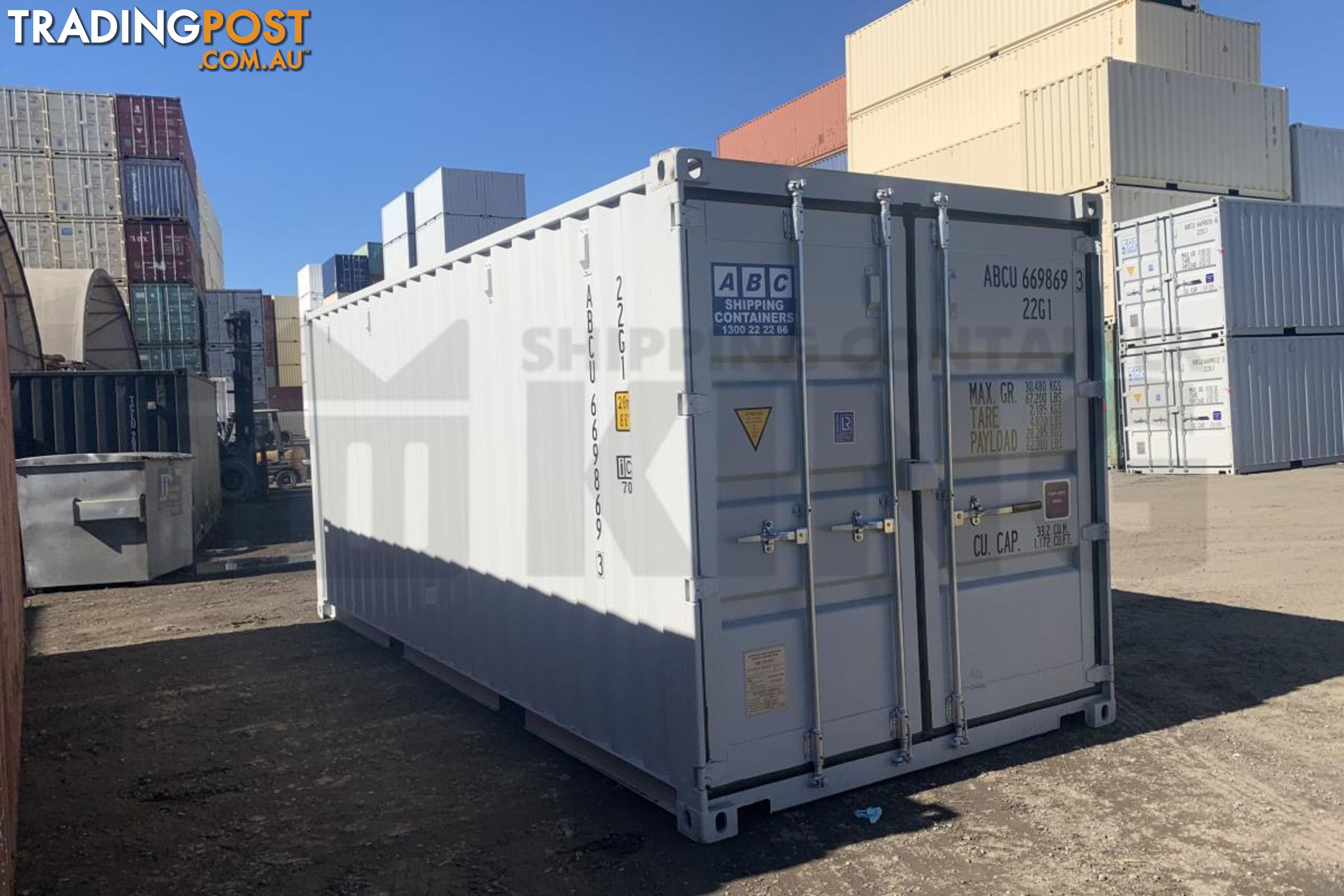 20' STANDARD HEIGHT SHIPPING CONTAINER - in Rockhampton