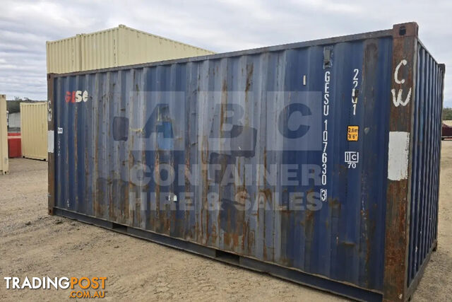 20' STANDARD HEIGHT SHIPPING CONTAINER