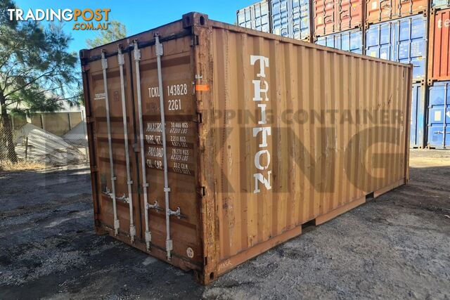 20' STANDARD HEIGHT SHIPPING CONTAINER - in Brisbane