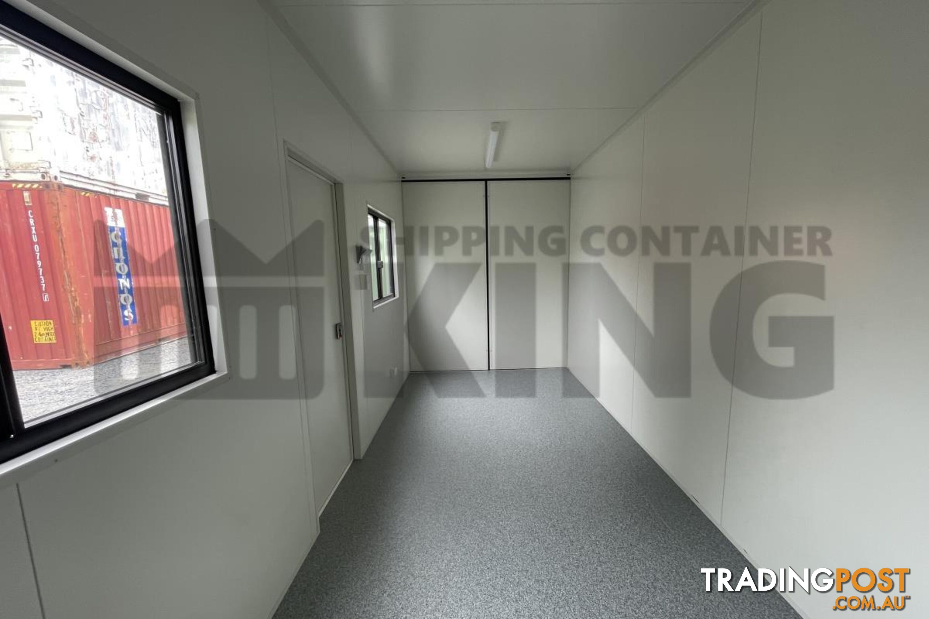 20' SHIPPING CONTAINER OFFICE "BANKSIA" (MID END) - in MacKay