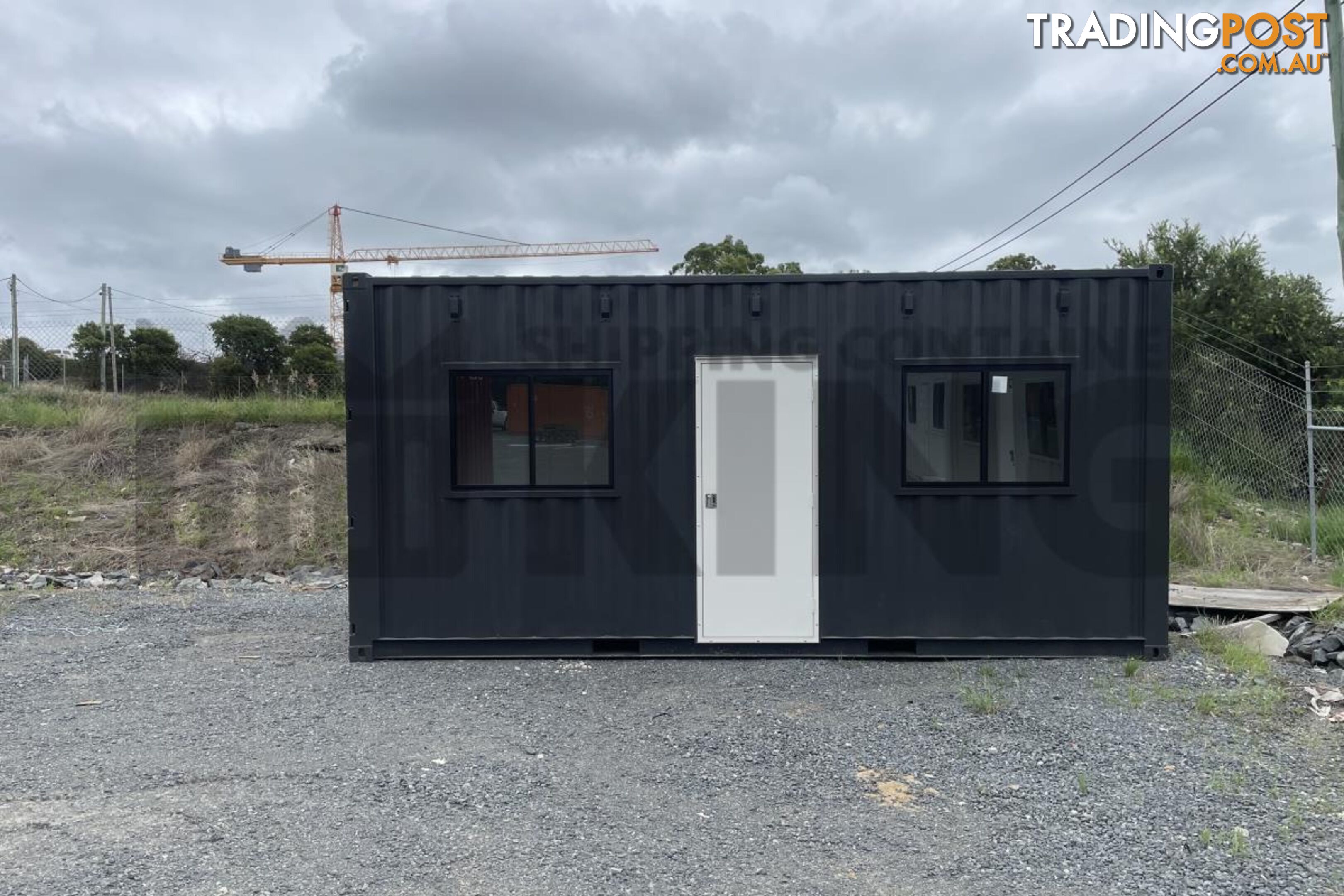 20' SHIPPING CONTAINER OFFICE "BANKSIA" (MID END) - in MacKay