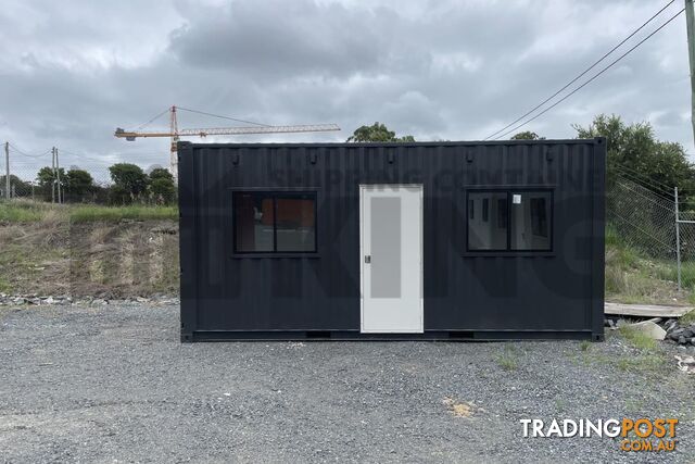 20' SHIPPING CONTAINER OFFICE "BANKSIA" (MID END) - in MacKay