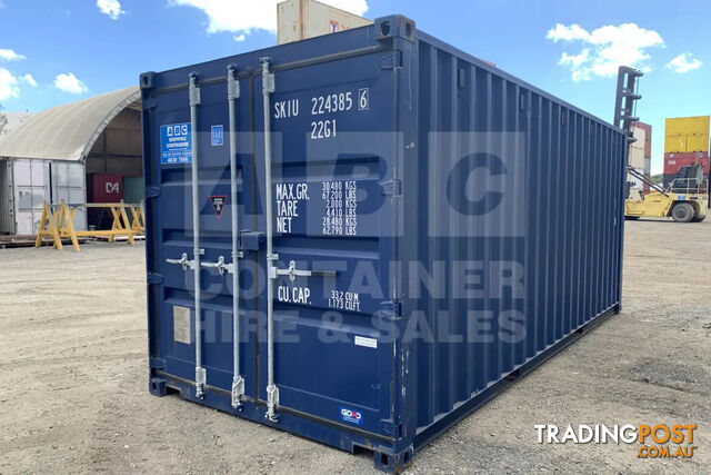 20' STANDARD HEIGHT SHIPPING CONTAINER - in Cairns