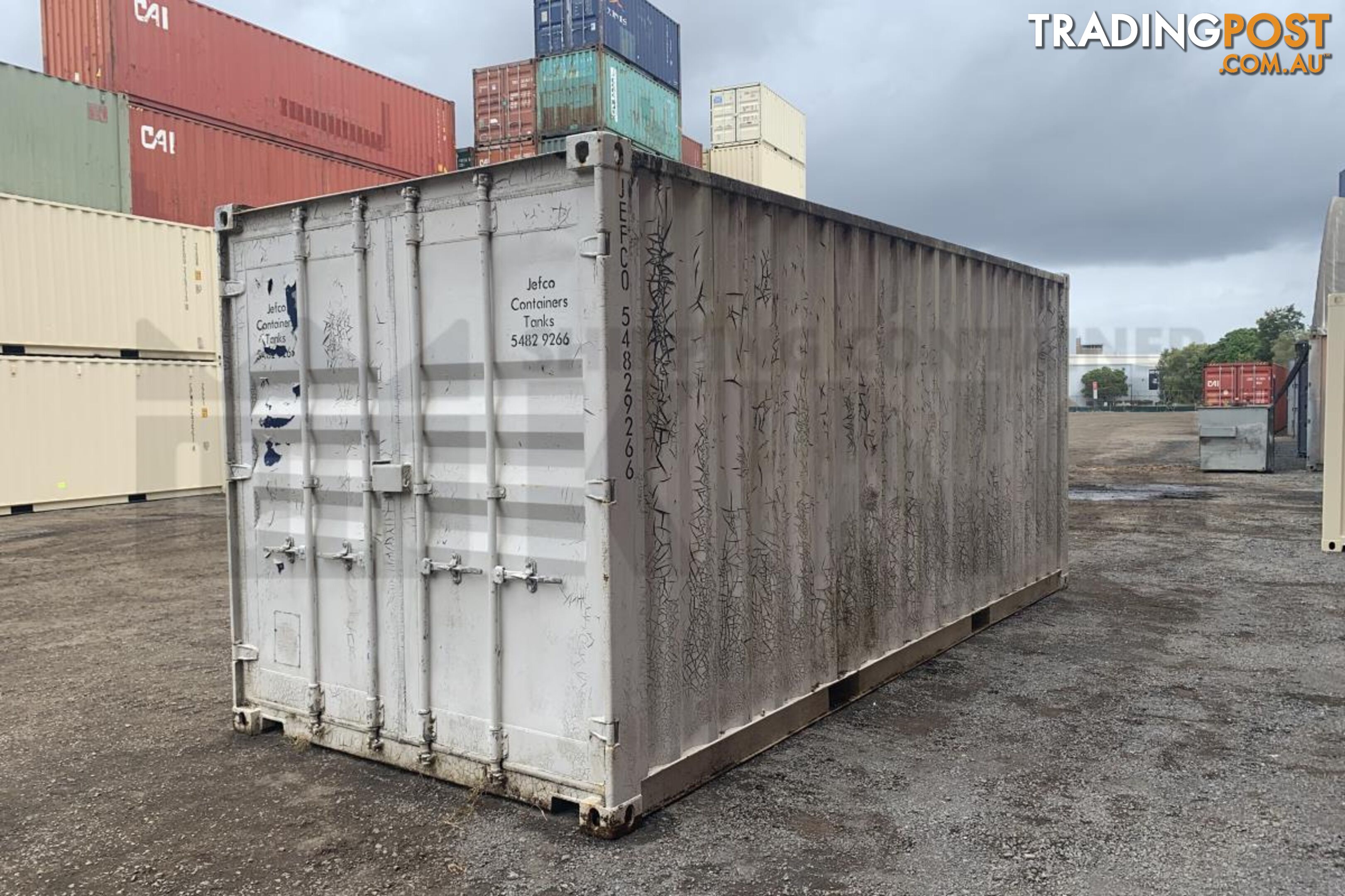 20' STANDARD HEIGHT SHIPPING CONTAINER - in Toowoomba