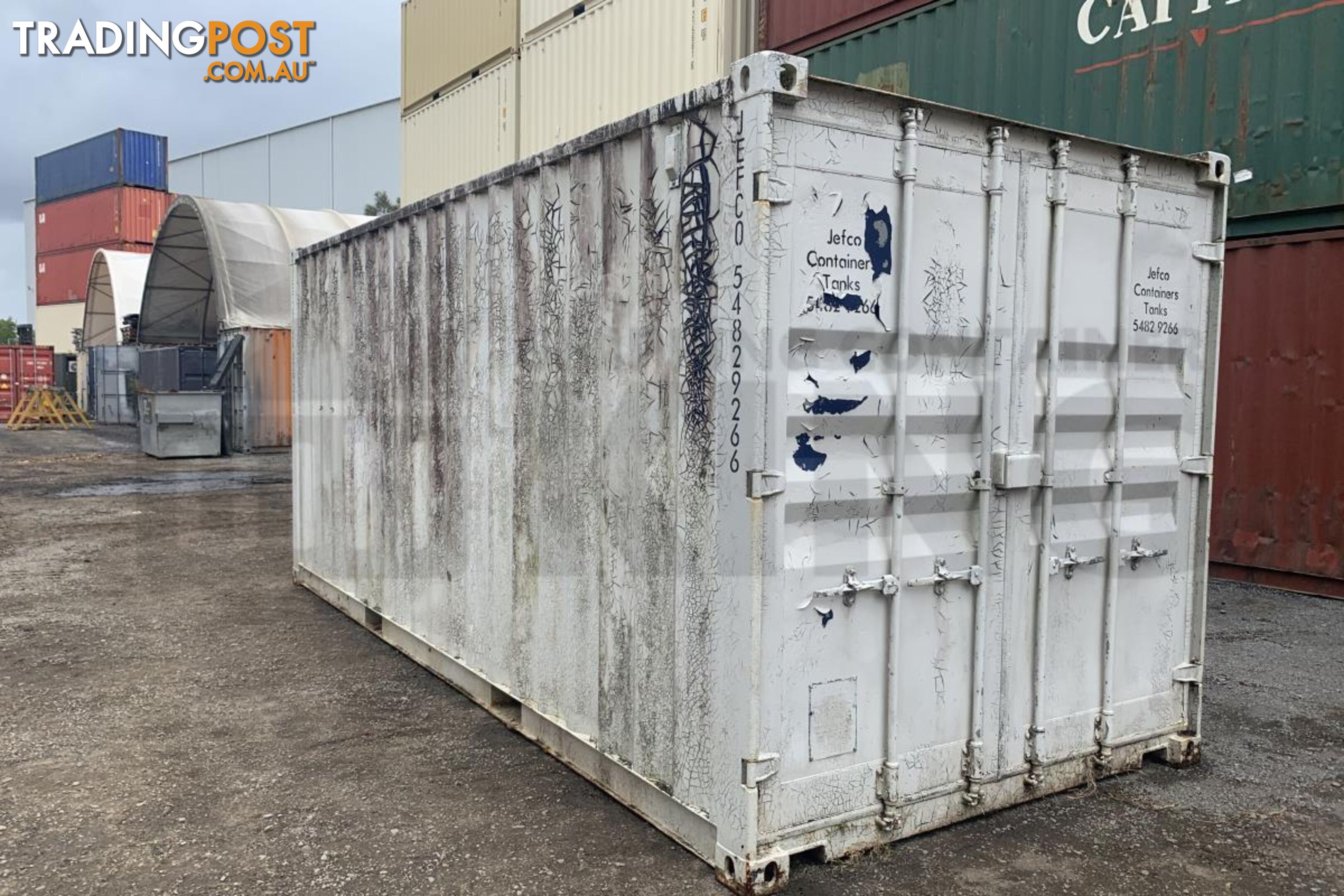 20' STANDARD HEIGHT SHIPPING CONTAINER - in Toowoomba