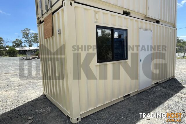 20' SHIPPING CONTAINER OFFICE "BUDGET BARRY" (BUDGET) - in Lismore