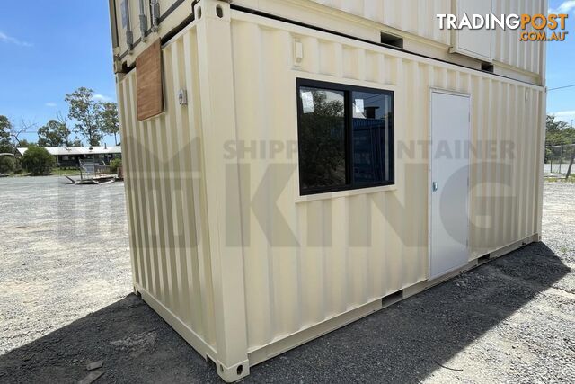 20' SHIPPING CONTAINER OFFICE "BUDGET BARRY" (BUDGET) - in Brisbane