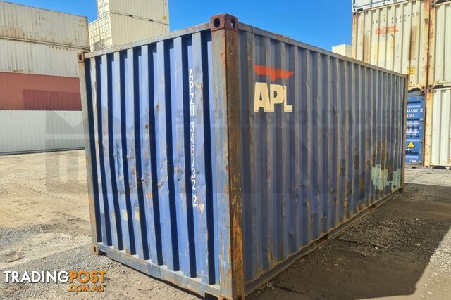 20' STANDARD HEIGHT SHIPPING CONTAINER - in Brisbane