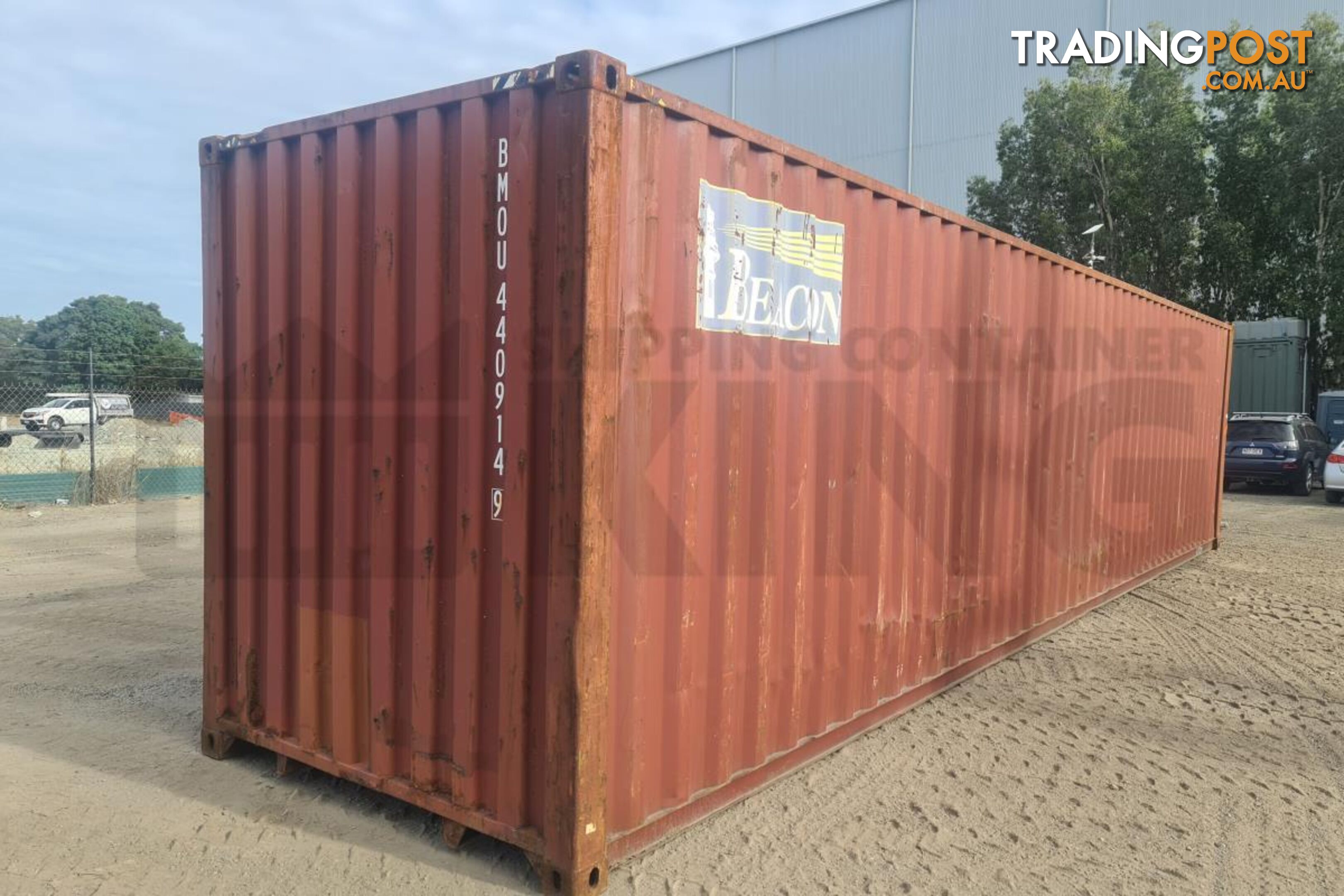 40' HIGH CUBE SHIPPING CONTAINER - in MacKay