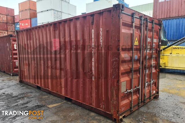 20' STANDARD HEIGHT SHIPPING CONTAINER