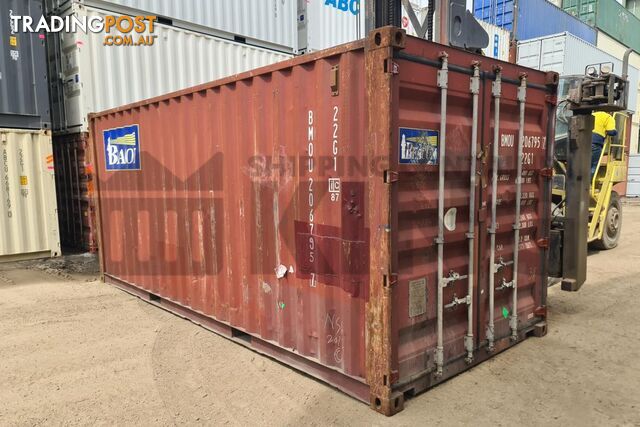 20' STANDARD HEIGHT SHIPPING CONTAINER - in Gladstone