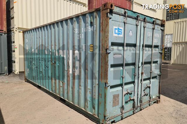 20' STANDARD HEIGHT SHIPPING CONTAINER - in Rockhampton