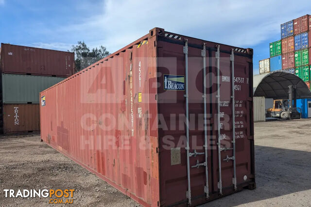 40' HIGH CUBE SHIPPING CONTAINER - photo 3 of 25