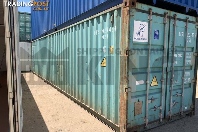 40' STANDARD HEIGHT SHIPPING CONTAINER - in Brisbane